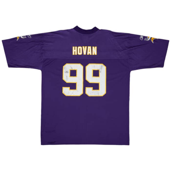 2004 Minnesota Vikings Hovan #99 Reebok Replica Home Jersey - 5/10 - (XL)