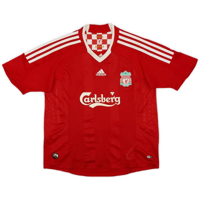 2008-10 Liverpool Home Shirt Torres #9 - 5/10 - (M.Boys)