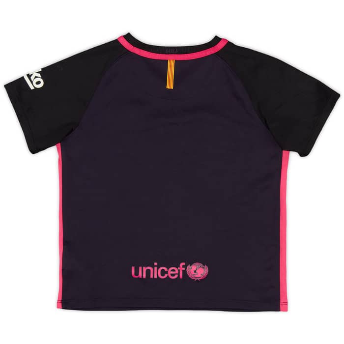 2016-17 Barcelona Away Shirt - 8/10 - (5-6 Years)
