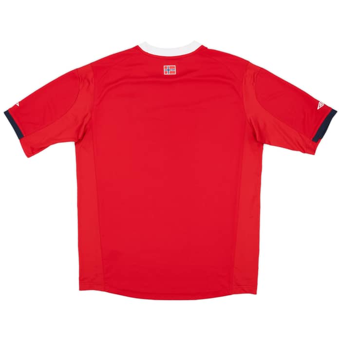2010-2012 Norway Home Shirt - 9/10 - (XXL)