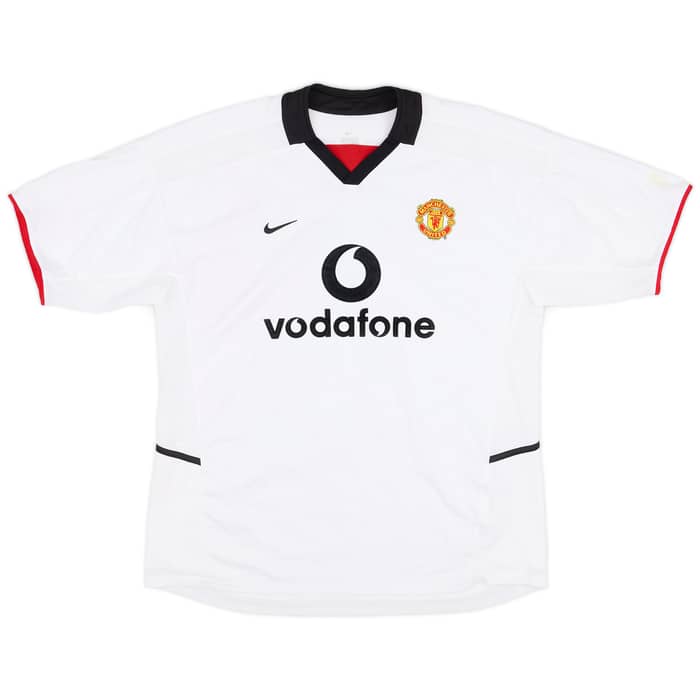 2002-03 Manchester United Away Shirt Beckham #7 - 5/10 - (XL)