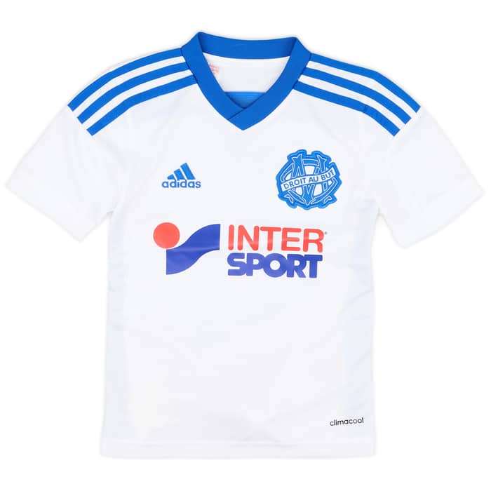 2014-15 Olympique Marseille Home Shirt Gignac #9 (7-8 Years)