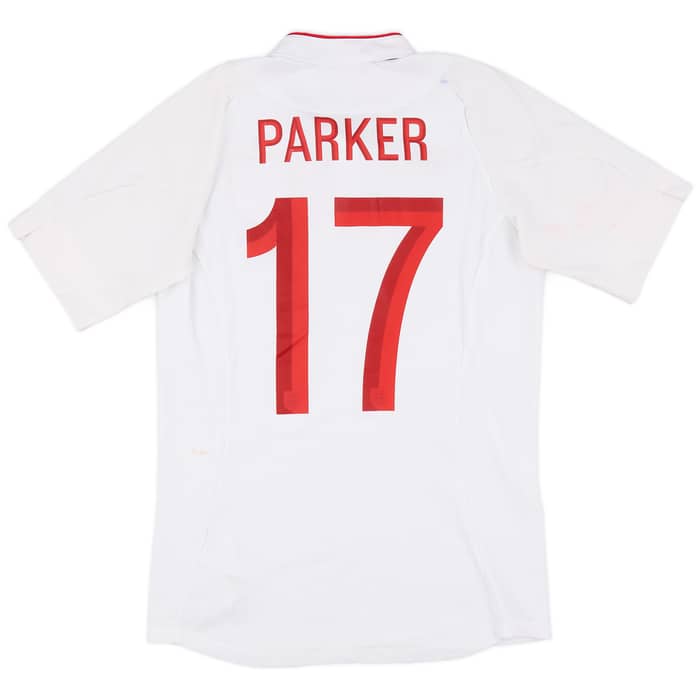 2012-13 England Home Shirt Parker #17 - 6/10 - (S)