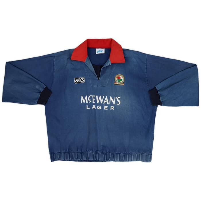 1993-94 Blackburn Asics Drill Top - 7/10 - (L)