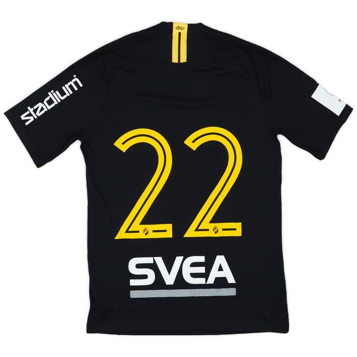2020 AIK Match Issue Home Cup Shirt #22 (Rogic)