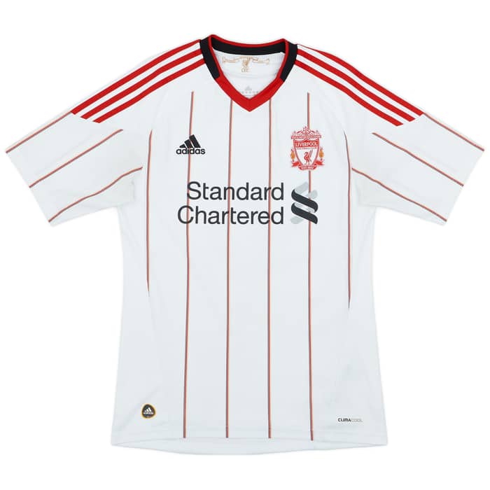 2010-11 Liverpool Away Shirt Gerrard #8 - 7/10 - (S)