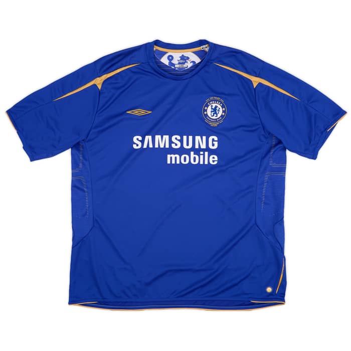 2005-06 Chelsea Centenary Home Shirt Makelele #4 - 9/10 - (3XL)