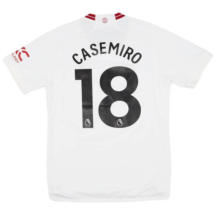 2023-24 Manchester United Third Shirt Casemiro #18 - 10/10 - (M)