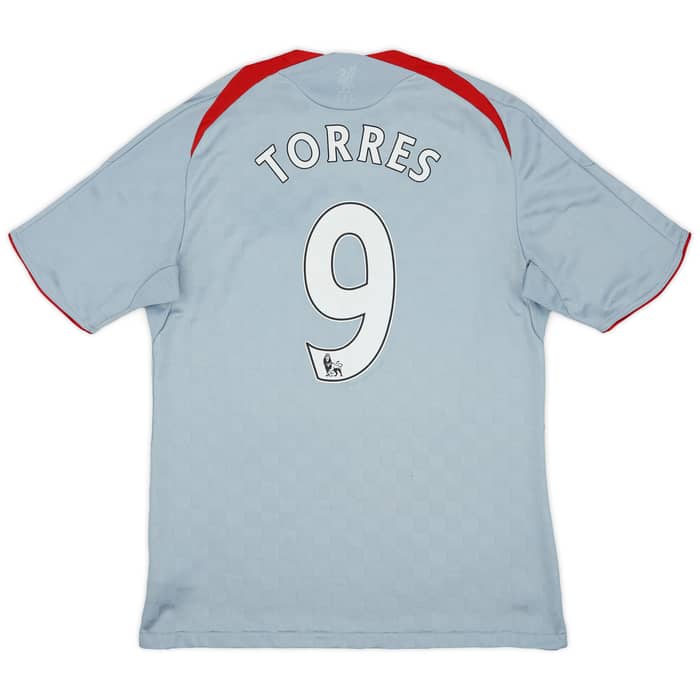 2008-09 Liverpool Away Shirt Torres #9 - 4/10 - (M)