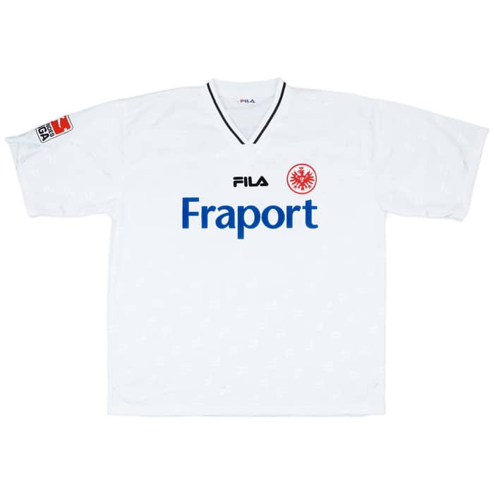 2002-03 Eintracht Frankfurt Match Issue Away Shirt Diakite #26