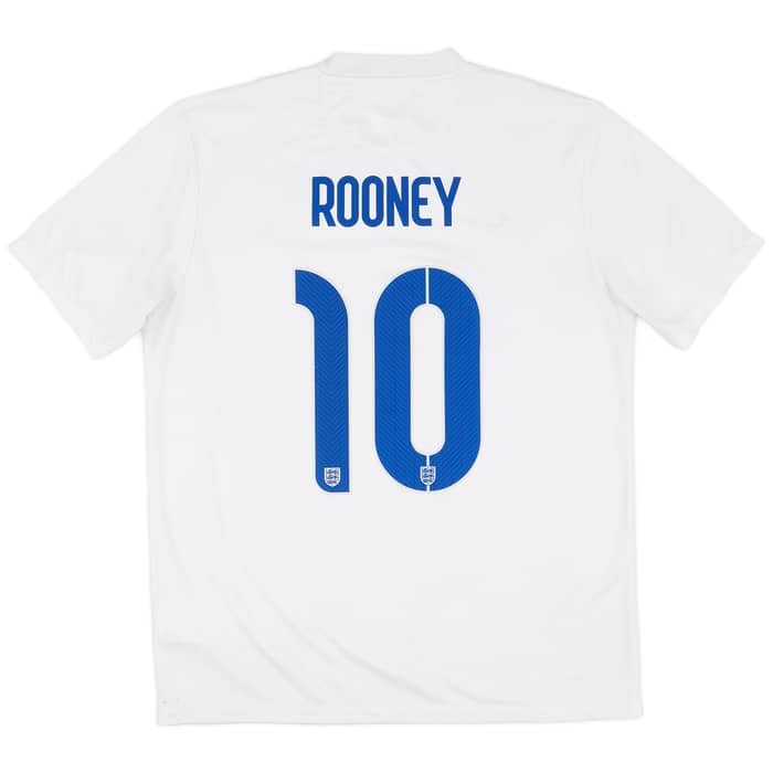 2014-15 England Home Shirt Rooney #10 - 6/10 - (L)