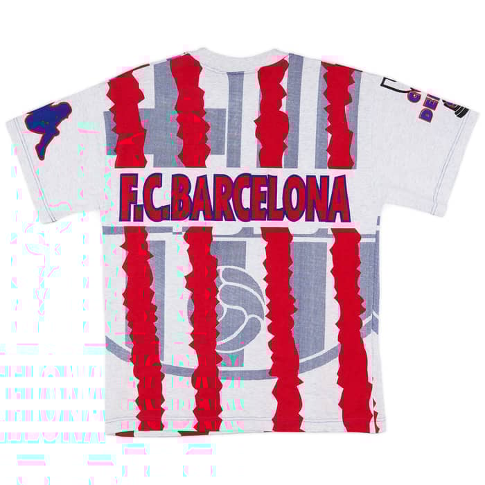 1997 Barcelona Kappa Copa Del Rey Fan Tee - 8/10 - (M)