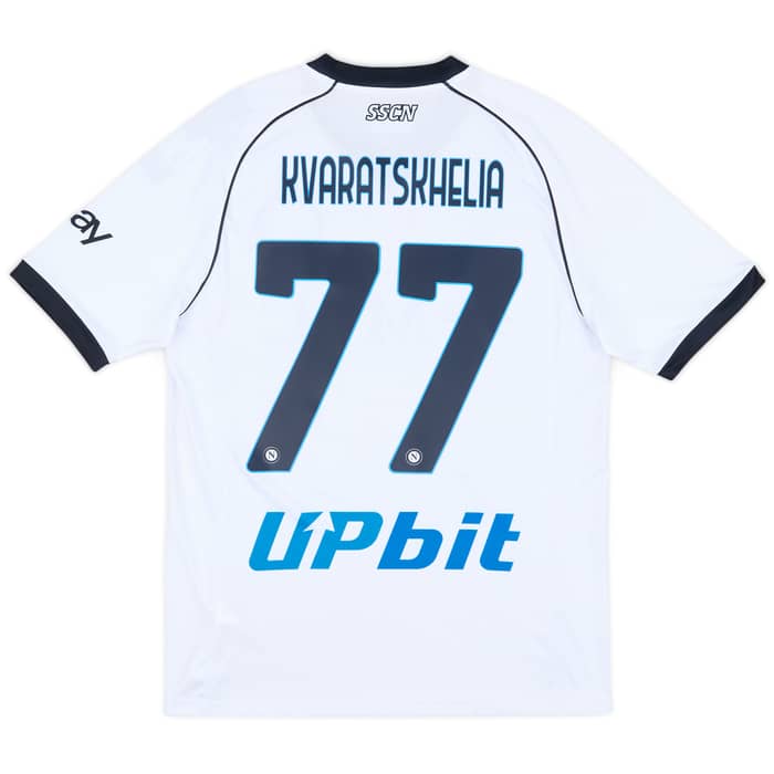 2023-24 Napoli Away Shirt Kvaratskhelia #77