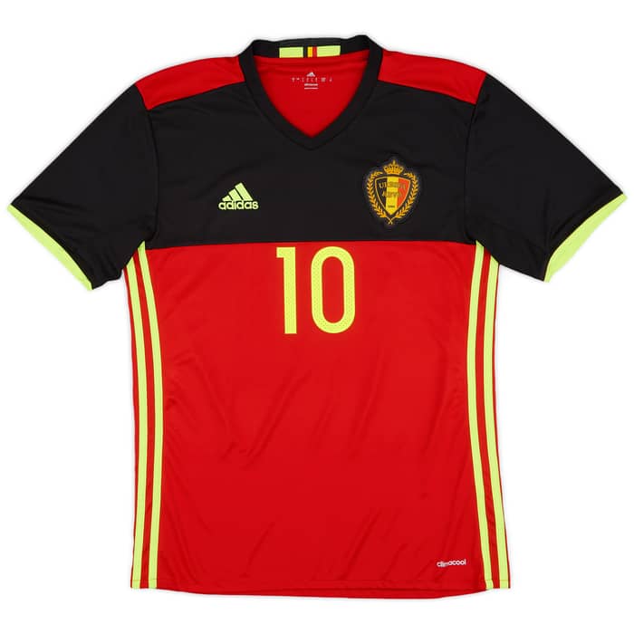 2016-17 Belgium Home Shirt E.Hazard #10- 7/10- (S)