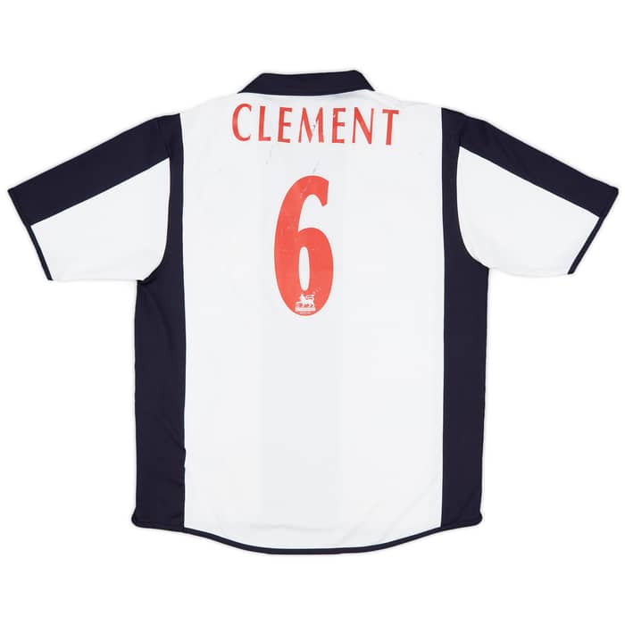 2005-06 West Brom Home Shirt Clement #6 - 5/10 - (L)