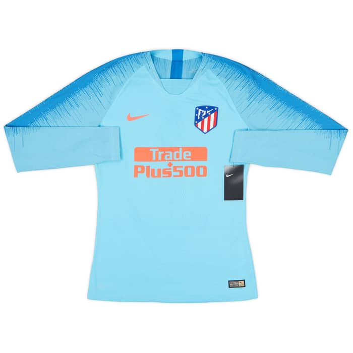 2018-19 Atletico Madrid Player Issue Away L/S Shirt Rodrigo #14 (M)