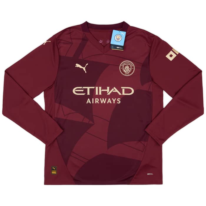 2024-25 Manchester City Third L/S Shirt De Bruyne #17