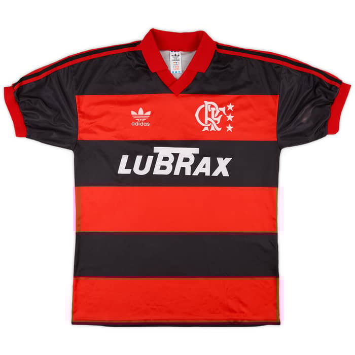 1990-92 Flamengo Home Shirt - 9/10 - (L)