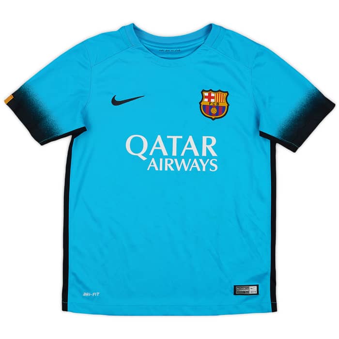 2015-16 Barcelona Third Shirt - 6/10 - (M.Boys)