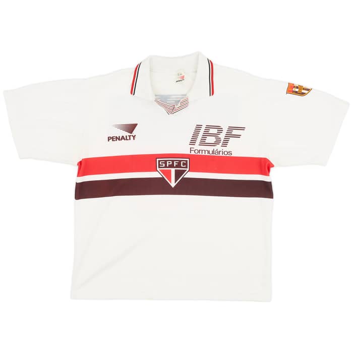 1992 Sao Paulo Home Shirt #10 - 7/10 - (L)