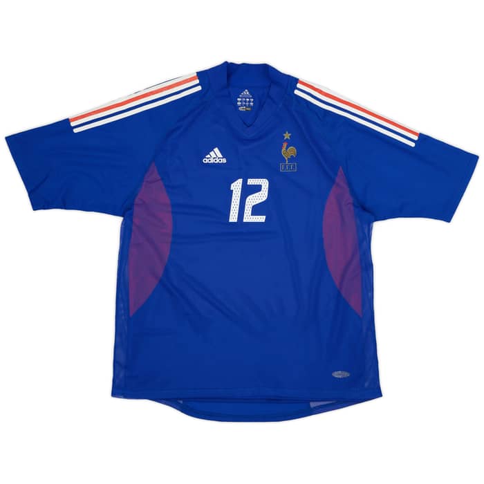 2002-04 France Player Issue Home Shirt Henry #12 - 6/10 - (XL)