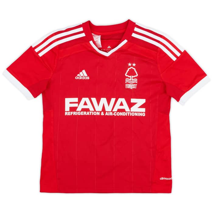 2014-15 Nottingham Forest Home Shirt Glover #10 - 8/10 - (M.Boys)