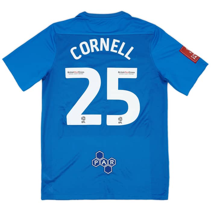 2022-23 Preston North End Match Issue FA Cup GK Shirt Cornell #25