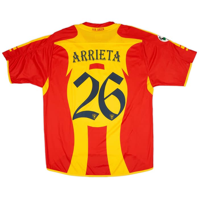 2006-07 Lecce Home Shirt Arrieta #26 - 7/10 - (XL)