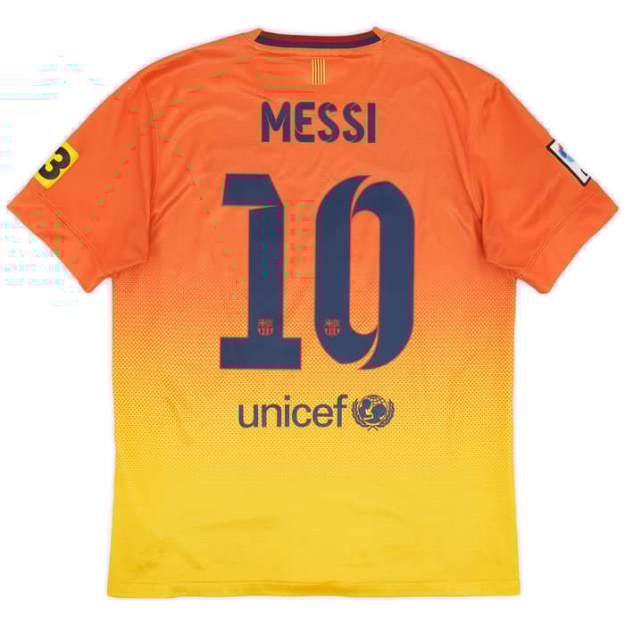 2012-13 Barcelona Away Shirt Messi #10 - 7/10 - (M)