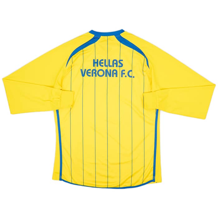 2010s Hellas Verona Asics L/S Training Shirt - 8/10 - (M)