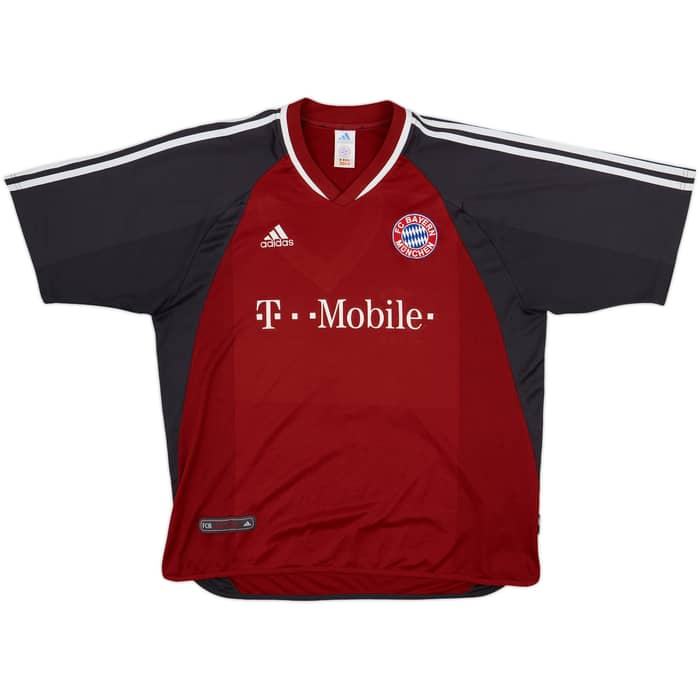 2002-03 Bayern Munich Home Shirt Elber #9 - 5/10 - (XL)