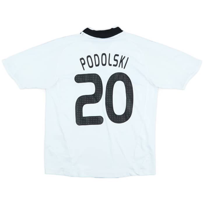 2008-09 Germany Home Shirt Podolski #20 - 7/10 - (S.Boys)