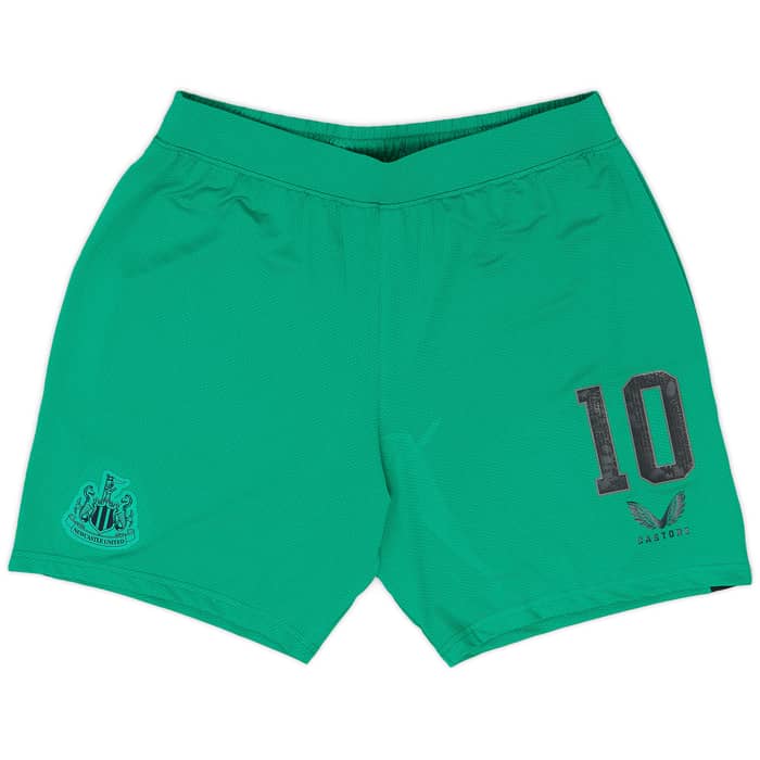2023-24 Newcastle Player Issue Away Shorts # - 3/10
