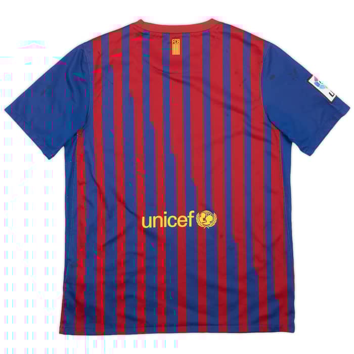 2011-12 Barcelona Home Shirt - 6/10 - (XL.Boys)