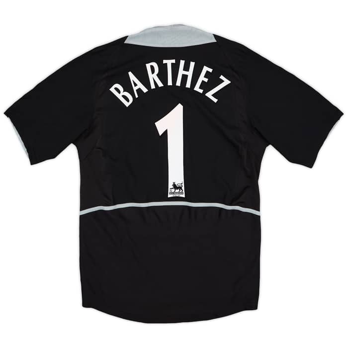 2002-04 Manchester United GK S/S Shirt Barthez #1 - 7/10 - (S)