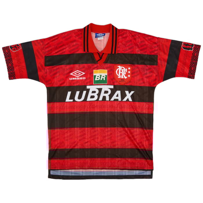 1995-96 Flamengo Centenary Home Shirt - 9/10 - (L)