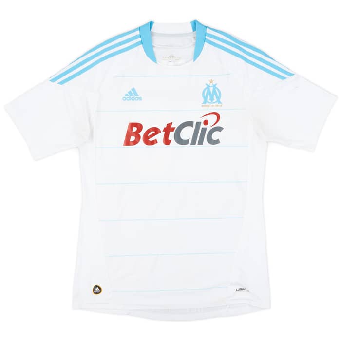 2010-11 Olympique Marseille Home Shirt Gignac #10 - 6/10 - (M)