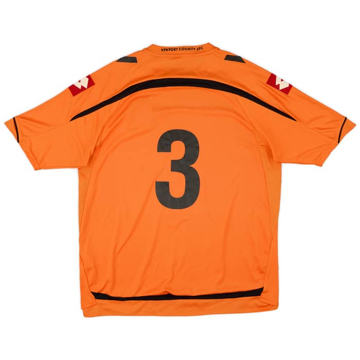2010-11 Newport County Home Shirt #3 - 8/10 - (L)