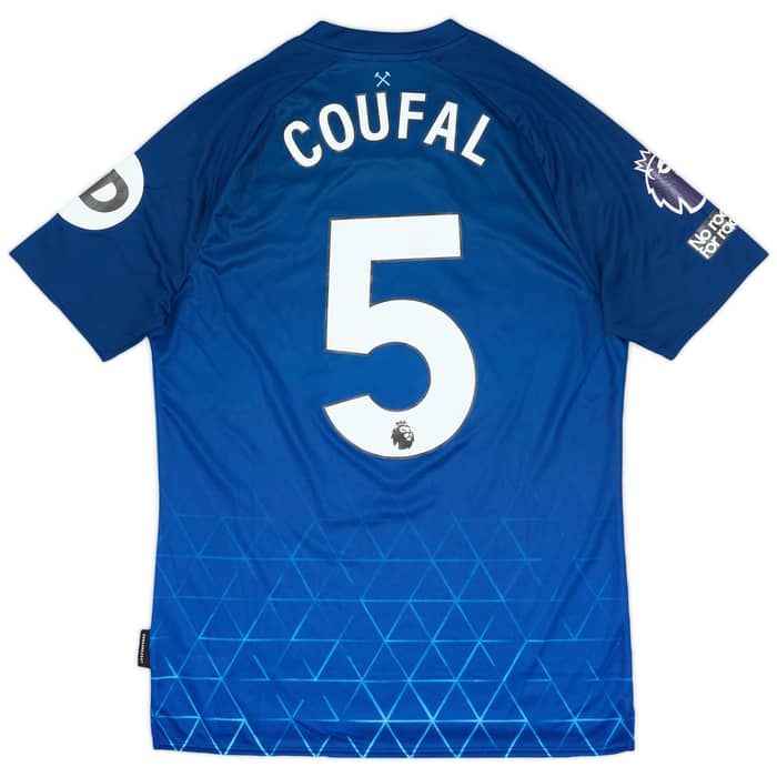 2023-24 West Ham Match Issue Third Shirt Coufal #5