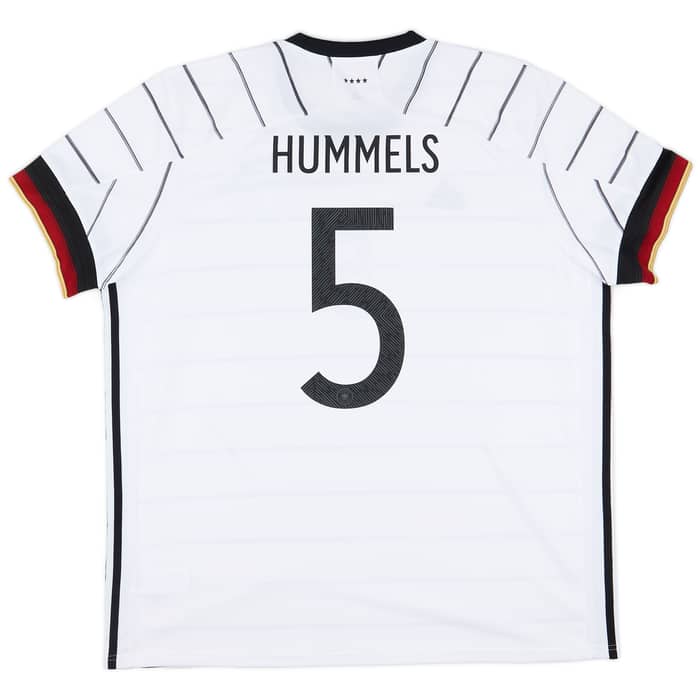 2020-21 Germany Home Shirt Hummels #5 - 9/10 - (XXL)