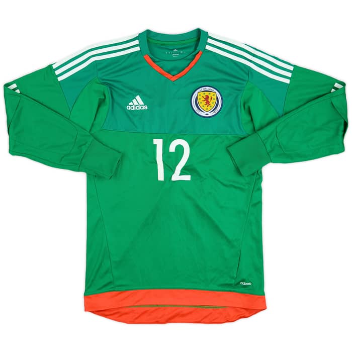 2016-17 Scotland GK Shirt #12 - 6/10 - (S)