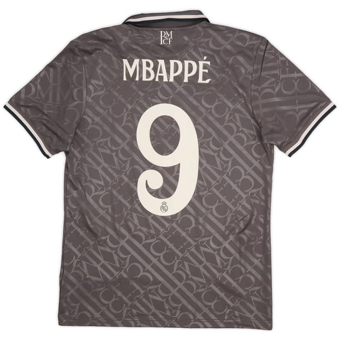 2024-25 Real Madrid Third Shirt Mbappe #9 (M)
