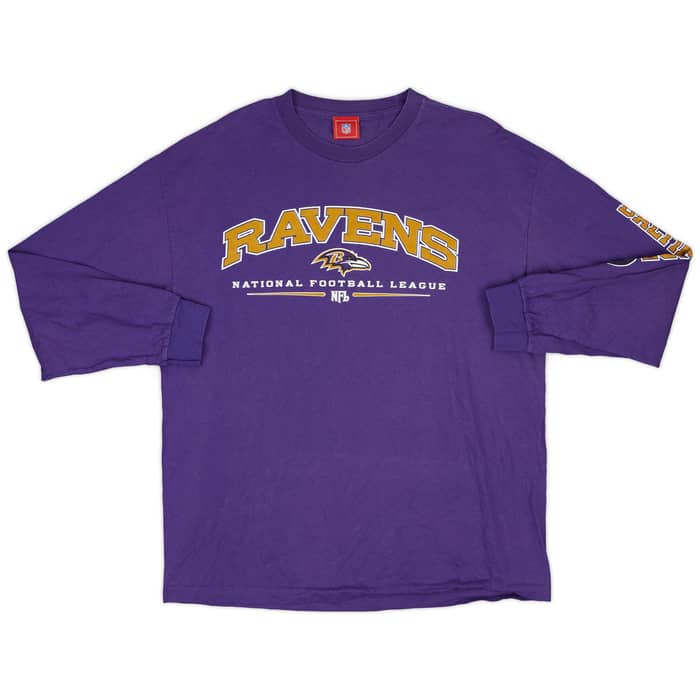 2000 Baltimore Ravens NFL L/S Tee - 9/10 - (XL)