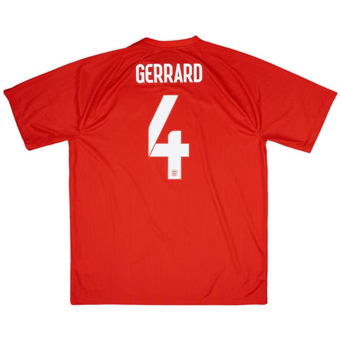 2014-15 England Away Shirt Gerrard #4 (XL)