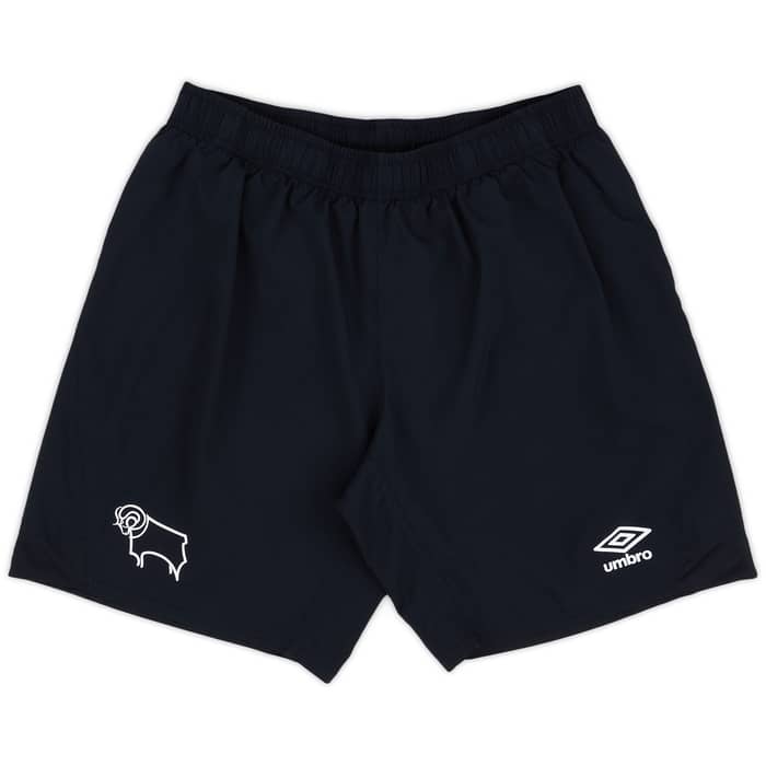2017-18 Derby County Home Shorts - 9/10