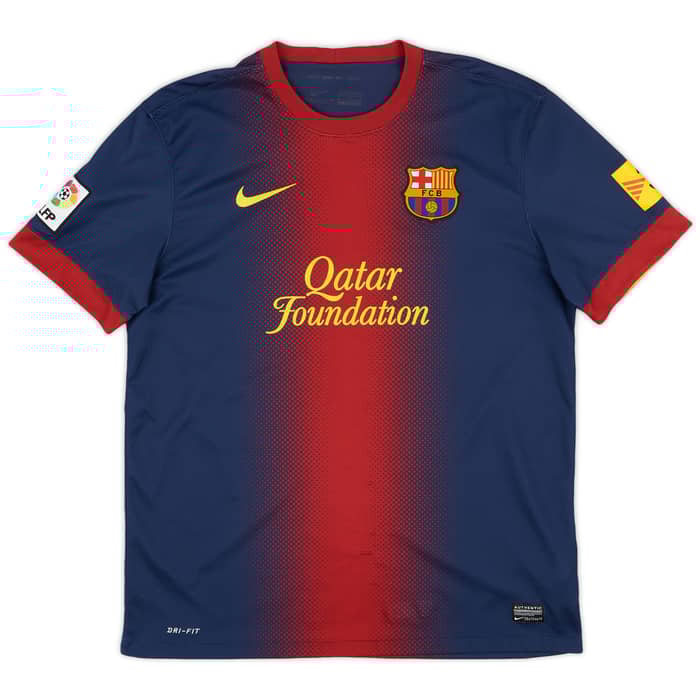 2012-13 Barcelona Home Shirt Messi #10 - 7/10 - (L)