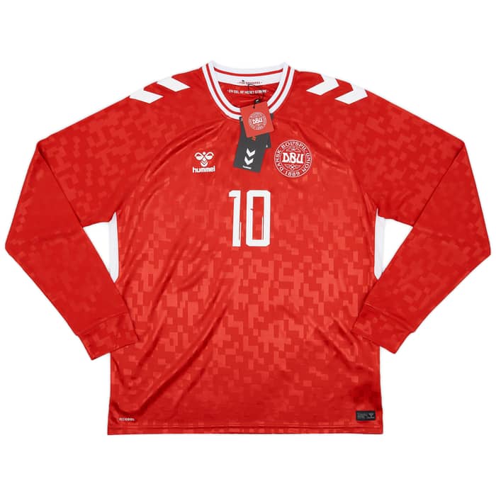 2024-25 Denmark Home L/S Shirt Eriksen #10