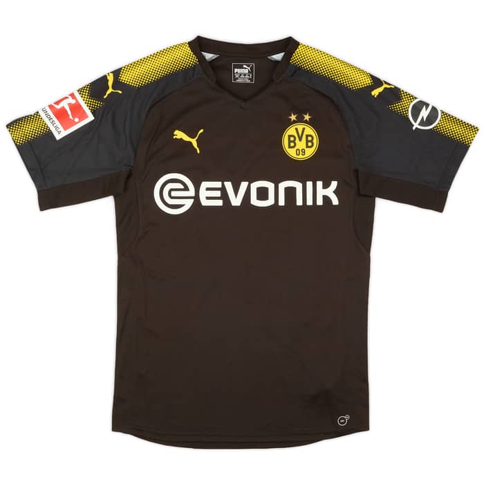 2017-18 Borussia Dortmund Away Authentic Shirt Durm #37 - 9/10 - (M)