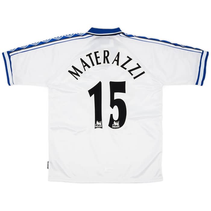 1998-99 Everton Away Shirt Materazzi #15 (XL)