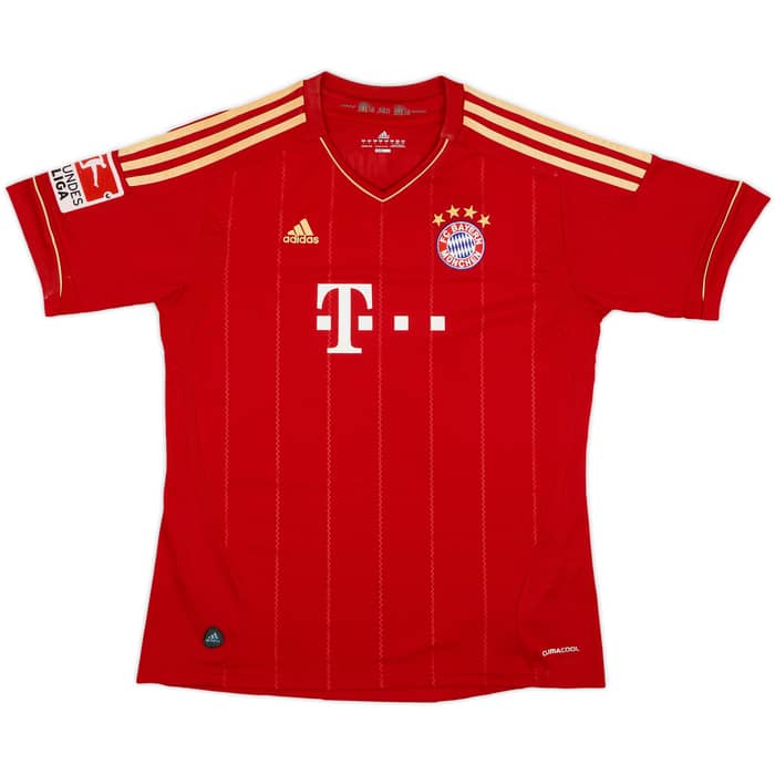 2011-13 Bayern Munich Home Shirt Gomez #33 - 3/10 - (L)